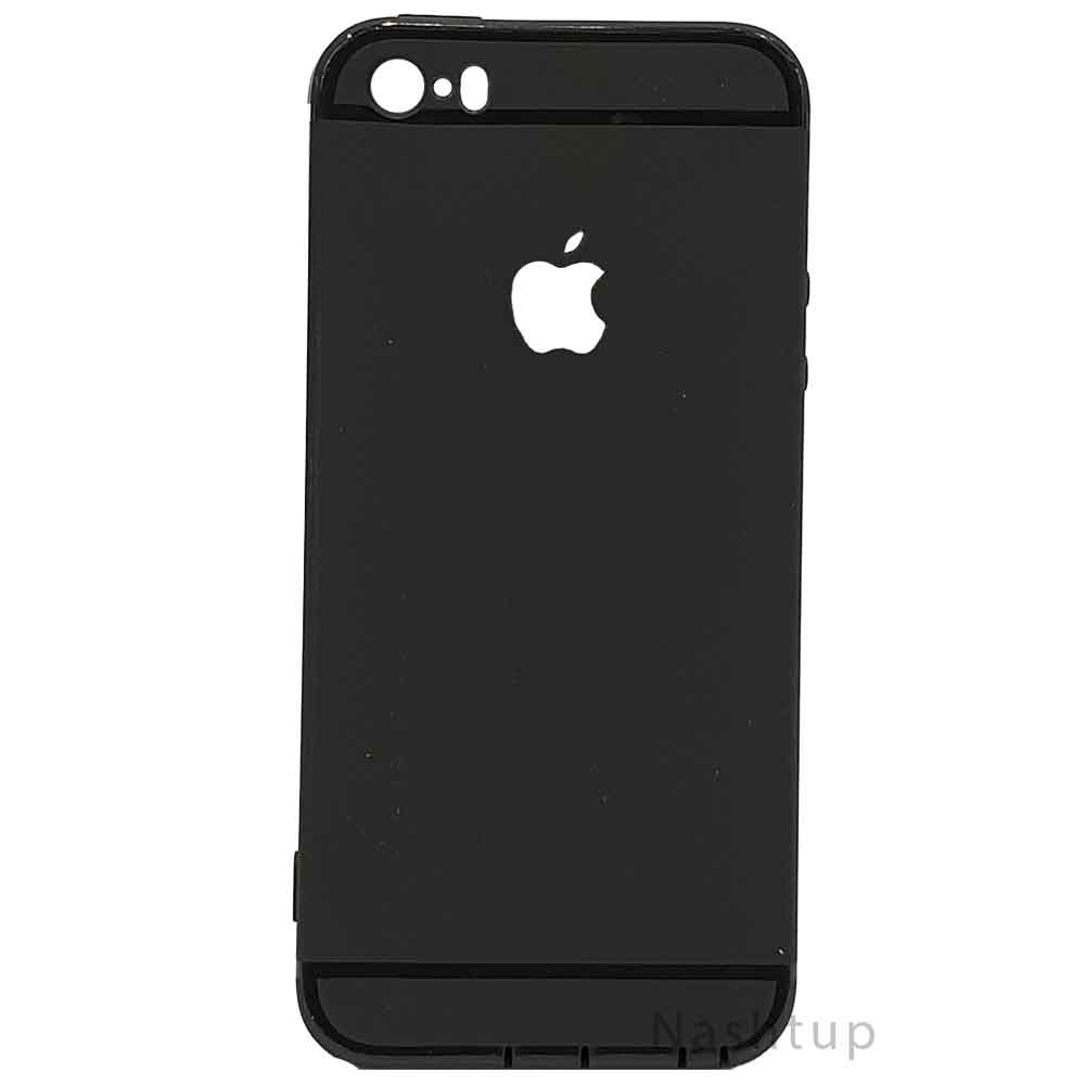 قاب سیلیکونی رنگ مشکی گوشی Apple Iphone 5s